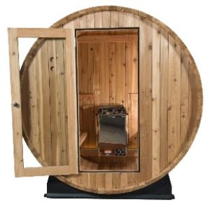 Almost Heaven Salem 2-Person Classic Barrel Sauna