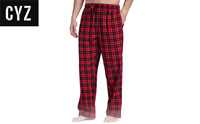 product image of cyz pajamas for man red small