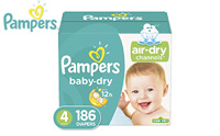 Diapers Size 4, 186 Count - Pampers product image small