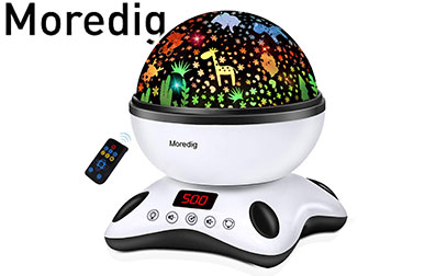 Moredig NightLight Projector Remote Control and Timer Design Projection lamp product image