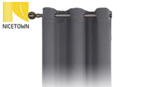 NICETOWN Thermal Insulated Grommet Blackout Curtains for Bedroom product image small