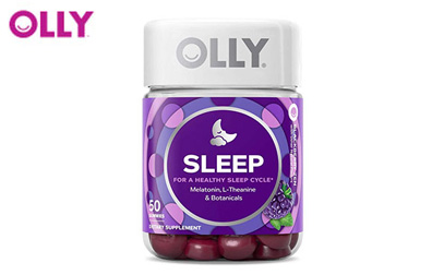 Olly product image of melatonin for better sleep