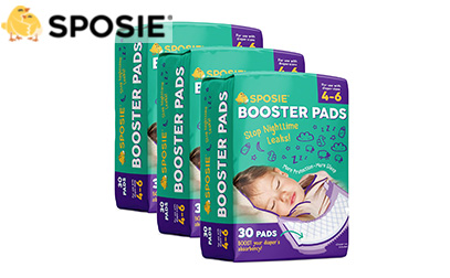 product image of Sposie Overnight Diaper Booster Pads