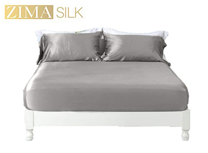 product image of Zima silk sheets