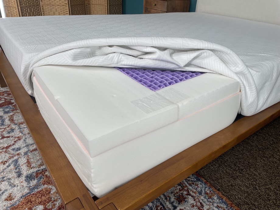 Construction of the Purple NewDay mattress