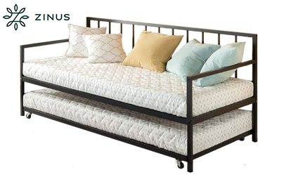 product image of zinus trundle bed small